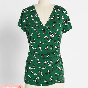 That’s a wrap surplice top